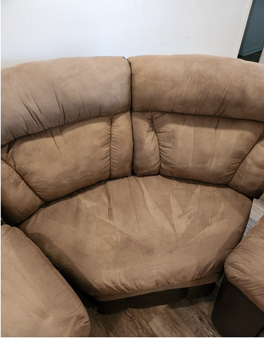 After upholstery cleaning in Toronto & Scarborough – Just Clean It team